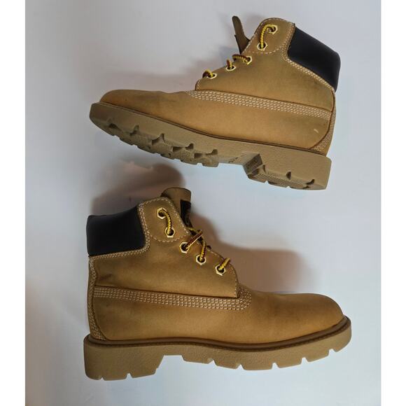 Little Kid's Sz 13 Timberland 6 In. Premium Boot Wheat | 10760 - Picture 3 of 7